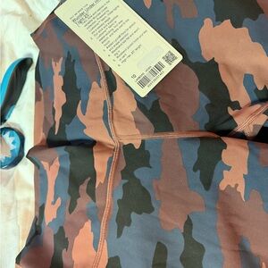 Lululemon Athletica Multicolor Camo Leggings